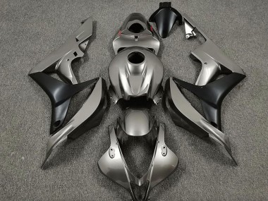 Gris Brillant & Noir 07-08 CBR600RR Carénage Moto