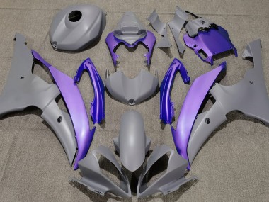 Gris Mat & Violet 08-16 R6 Carénage Moto