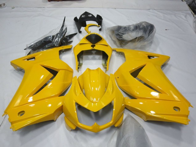 Jaune 08-12 Ninja 250 Carénage Moto Jaune 08-12 Ninja 250 Carénage Moto