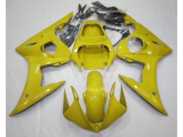 Jaune Brillant 03-04 R6 Carénage Moto Jaune Brillant 03-04 R6 Carénage Moto