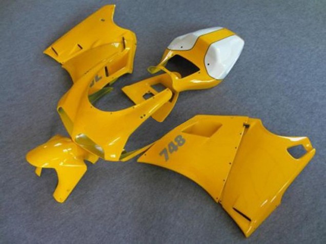 Jaune Brillant 748 93-05 Ducati 996 748 916 998 Carénage Moto Jaune Brillant 748 93-05 Ducati 996 748 916 998 Carénage Moto
