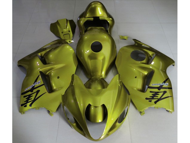 Jaune Brillant 97-07 GSXR 1300 Carénage Moto Jaune Brillant 97-07 GSXR 1300 Carénage Moto