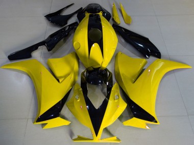Jaune Brillant & Noir 12-16 CBR1000RR Carénage Moto