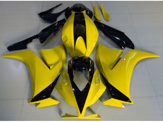 Jaune Brillant & Noir 12-16 CBR1000RR Carénage Moto Jaune Brillant & Noir 12-16 CBR1000RR Carénage Moto