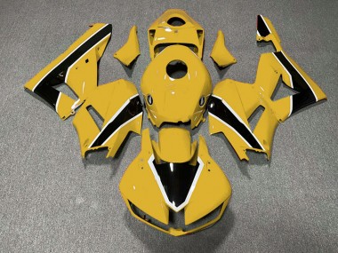 Jaune Brillant & Noir 13-23 CBR600RR Carénage Moto