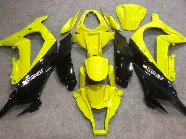 Jaune Brillant & Noir 16-19 ZX10R Carénage Moto