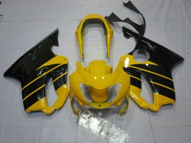 Jaune Brillant & Noir 99-00 CBR600 F4 Carénage Moto