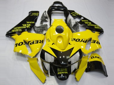 Jaune Brillant Repsol 03-04 CBR600RR Carénage Moto