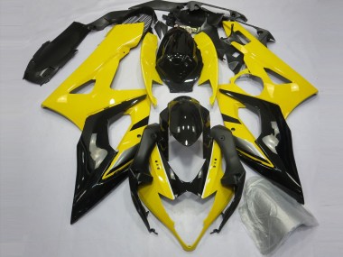 Jaune & Noir 05-06 GSXR 1000 Carénage Moto