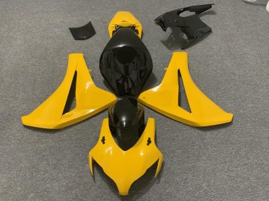 Jaune Perle & Noir 08-11 CBR1000RR Carénage Moto
