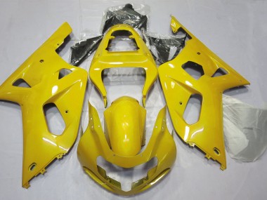 Jaune Vif 01-03 GSXR 600-750 Carénage Moto