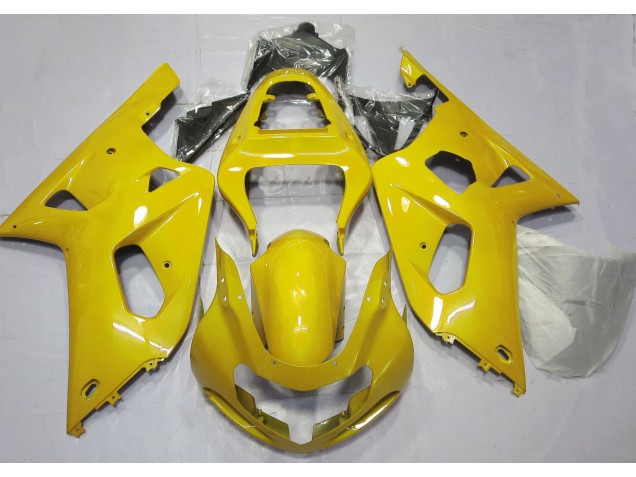 Jaune Vif 01-03 GSXR 600-750 Carénage Moto Jaune Vif 01-03 GSXR 600-750 Carénage Moto