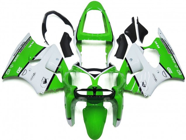 Kit Gloss Vert Clair 00-02 ZX6R Carénage Moto Kit Gloss Vert Clair 00-02 ZX6R Carénage Moto