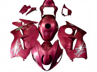Logo Rouge Brillant & Argent 97-07 GSXR 1300 Carénage Moto