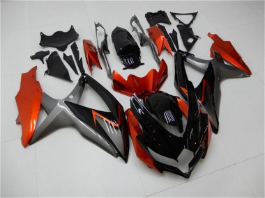 Acheter Carénages Moto Suzuki GSXR 600/750 2008-2010 - Orange Gris Noir Brillant