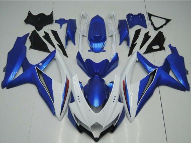 Acheter Carénages Moto Suzuki GSXR 600/750 2008-2010 - Blanc Bleu