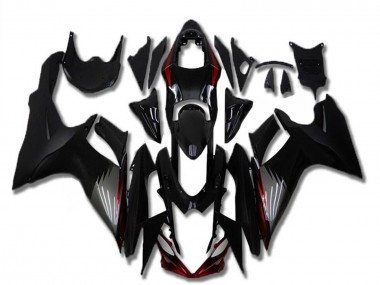 Acheter Carénages Moto Suzuki GSXR 600/750 2011-2024 - Noir Brillant Noir Mat Gris Rouge