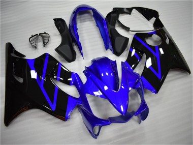 Acheter Kits Carénage Moto Honda CBR600 F4i 2004-2007 - Bleu Noir Brillant