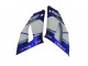 Carénage Moto Yamaha YZF R1 2000-2001 - Bleu Blanc