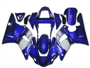 Acheter Carénage Moto Yamaha YZF R1 2000-2001 - Bleu Blanc