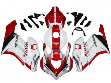 Acheter Carénages Moto Honda CBR1000RR 2004-2005 - Blanc Rouge Noir Brillant Pramac Bridgestone