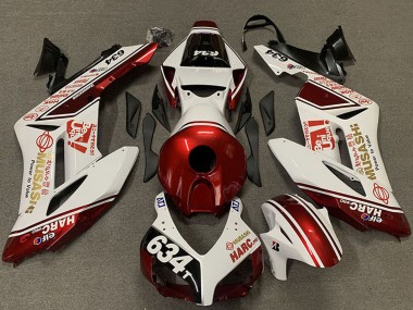Acheter Carénages Moto Honda CBR1000RR 2004-2005 - Blanc Rouge Musashi 634