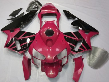 Acheter Carénages Moto Honda CBR600RR 2003-2004 - Rouge Noir Brillant Bande