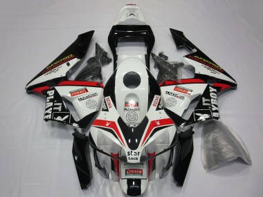 Acheter Carénages Moto Honda CBR600RR 2003-2004 - Blanc Rouge Noir Brillant Playboy