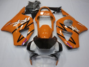Acheter Carénages Moto Honda CBR954RR 2002-2003 - Orange Foncé Noir Brillant
