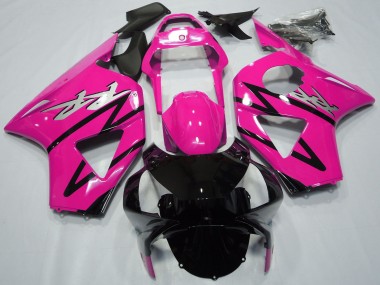 Acheter Carénage Moto Honda CBR954RR 2002-2003 - Rose Noir Brillant