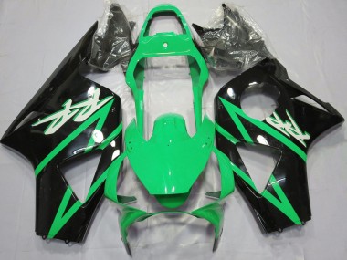 Acheter Carénages Moto Honda CBR954RR 2002-2003 - Vert Noir Brillant