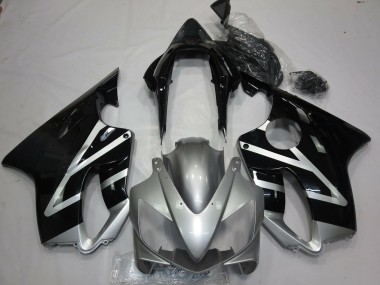 Acheter Carénages Moto Honda CBR600 F4i 2004-2007 - Argent Noir Brillant