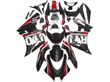 Acheter Carénages Moto ABS Suzuki GSXR 1000 2017-2024 - Noir Mat Rouge