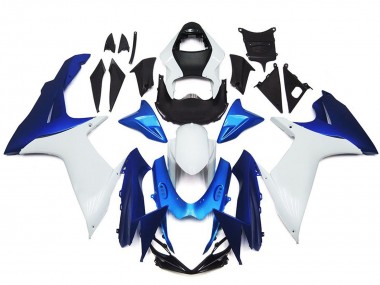 Acheter Carénages Moto Suzuki GSXR 600 / GSXR 750 2011-2024 - Blanc Bleu
