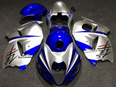 Acheter Carénages Moto Suzuki GSXR 1300 1996-2007 - Argent Bleu