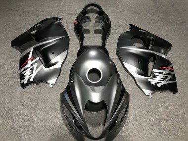 Acheter Carénages Moto Suzuki GSXR 1300 1996-2007 - Argent Mat Noir