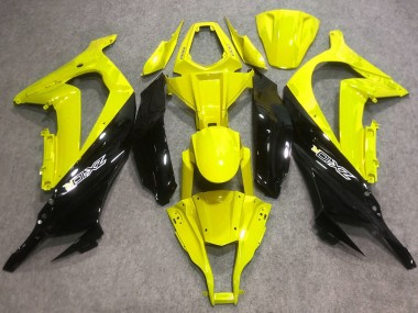 Acheter Carénages Moto Kawasaki ZX10R 2016-2020 - Jaune Noir Brillant