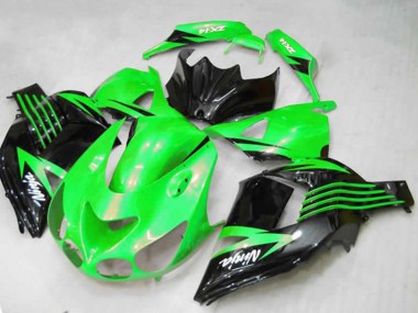 Acheter Carénages Moto Kawasaki ZX14R ZZR1400 2012-2024 - Vert Noir Brillant Blanc Ninja