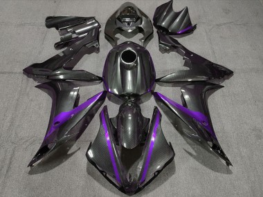 Acheter Carénages Moto Yamaha R1 2004-2006 - Fibre de Carbone Style Violet