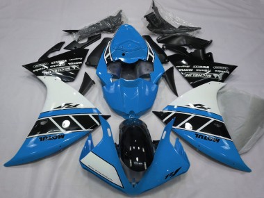 Acheter Carénages Moto Yamaha R1 2012-2014 - Bleu Blanc Noir Brillant