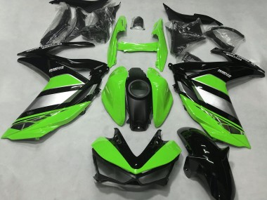 Acheter Carénages Moto Yamaha R3 2015-2018 - Vert Argent Noir Brillant