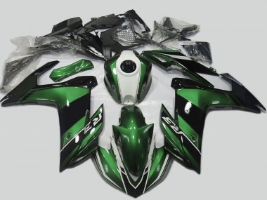 Acheter Carénage Moto Yamaha R3 2015-2018 - Vert Blanc Noir Brillant