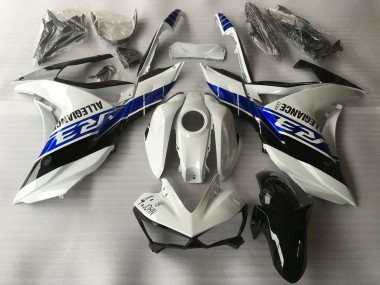 Acheter Carénages Moto Yamaha R3 2015-2018 - Blanc Bleu Noir