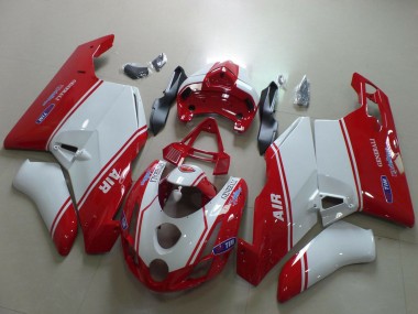 Acheter Carénages Moto Ducati 749 999 2003-2004 - Blanc Rouge Air Generali Tim