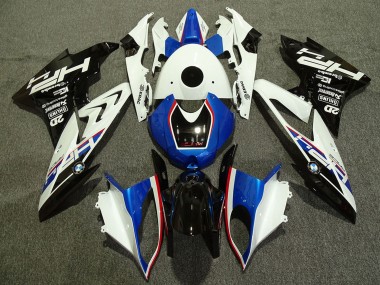 Acheter Carénages Moto BMW S1000RR 2009-2014 - Blanc Rouge Bleu Noir Brillant HP