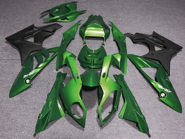 Acheter Carénages Moto BMW S1000RR 2009-2014 - Vert Noir Mat