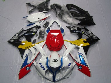 Acheter Carénages Moto BMW S1000RR 2009-2014 - Blanc Jaune Rouge Noir Bleu HP