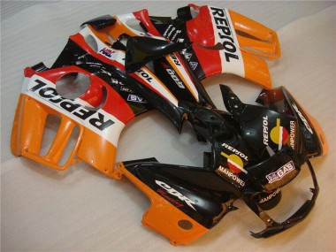 Acheter Carénages Moto Honda CBR600 F3 1995-1996 - Orange Blanc Rouge Noir Brillant Repsol