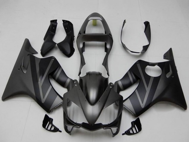 Kits Carénage Moto Honda CBR600 F4i 2001-2003 - Noir Mat Gris