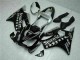 Carénages Moto Honda CBR600 F4i 2001-2003 - Noir Brillant Argent SevenStars